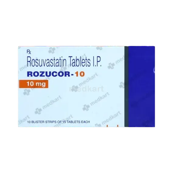 rozucor 10mg tablet 10's